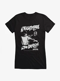 The Bride Of Frankenstein A Nightmare In The Daylight Girls T-Shirt