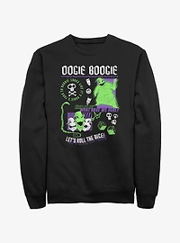 Disney The Nightmare Before Christmas Oogie Boogie Let's Roll Dice Sweatshirt