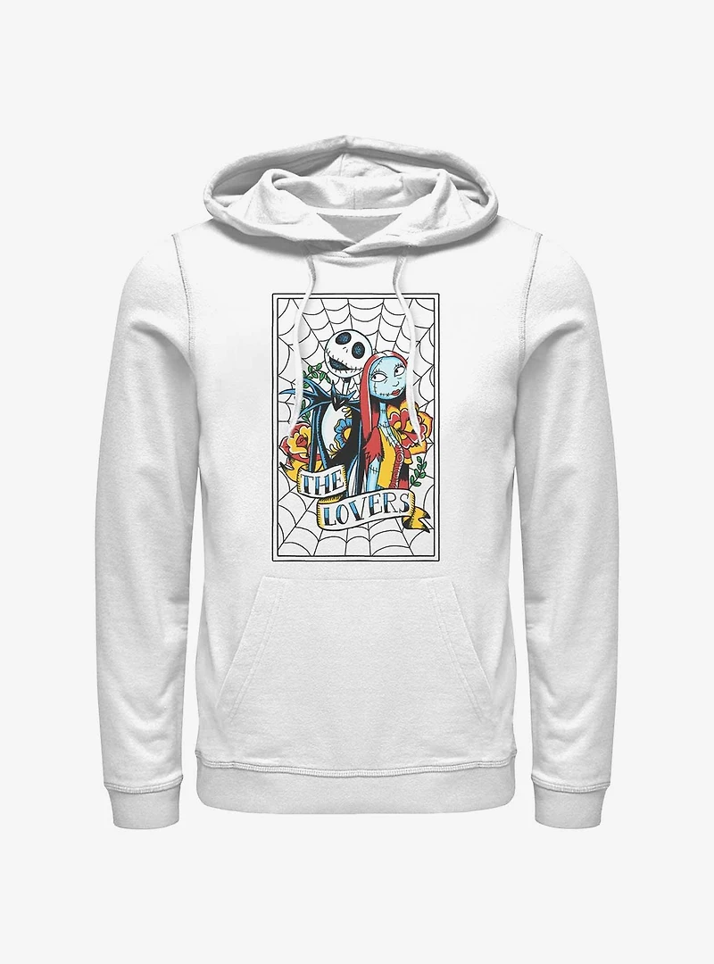 Disney The Nightmare Before Christmas Jack and Sally Lovers Hoodie