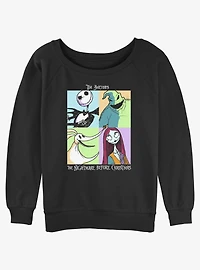 Disney The Nightmare Before Christmas Scream Team Girls Slouchy Sweatshirt
