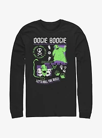 The Nightmare Before Christmas Oogie Boogie Let's Roll The Dice Long-Sleeve T-Shirt