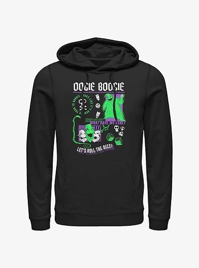 The Nightmare Before Christmas Oogie Boogie Let's Roll The Dice Hoodie