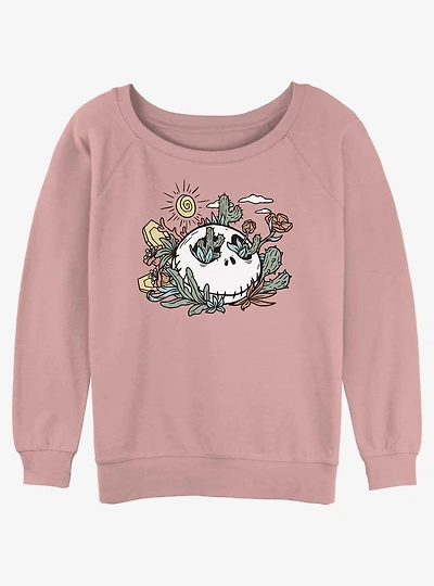 The Nightmare Before Christmas Death Valley Jack Girls Slouchy Sweatshirt