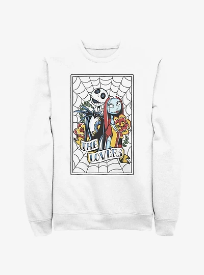 Disney The Nightmare Before Christmas Jack and Sally The Lovers Sweatshirt