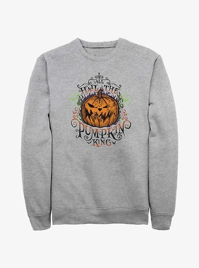 Disney The Nightmare Before Christmas All Hail The Pumpkin King Sweatshirt