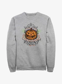 Disney The Nightmare Before Christmas All Hail The Pumpkin King Sweatshirt