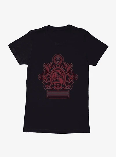 Hunger Games: The Ballad Of Songbirds And Snakes Snake Brocade Womens T-Shirt