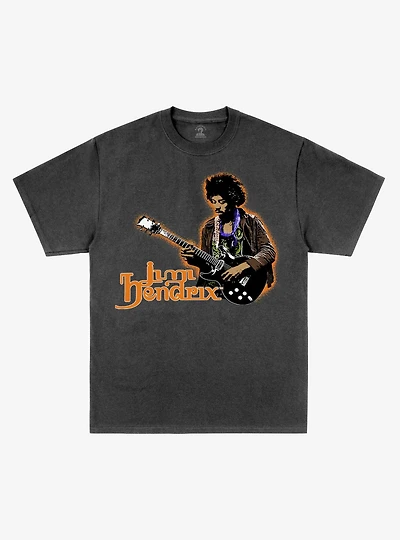 Jimi Hendrix Guitar T-Shirt
