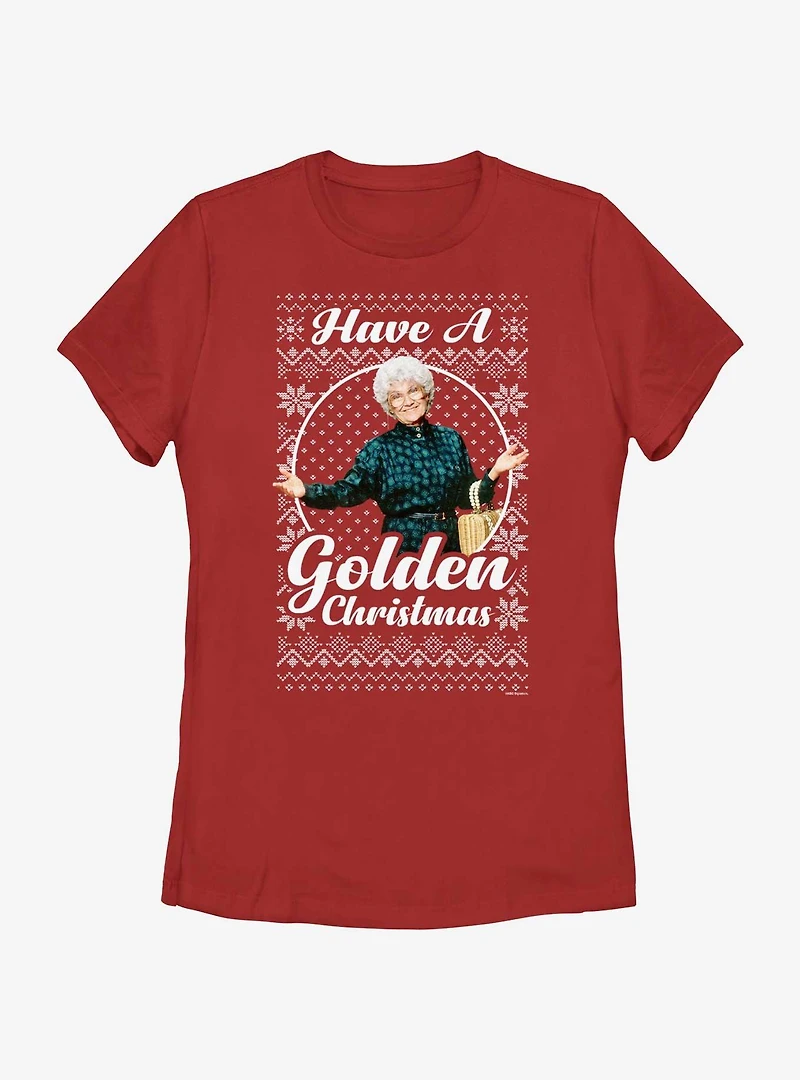 The Golden Girls Sophia Ugly Christmas Womens T-Shirt
