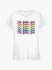 The Golden Girls Rainbow Logo T-Shirt