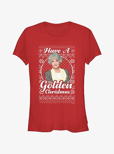 The Golden Girls Dorothy Ugly Christmas Girls T-Shirt