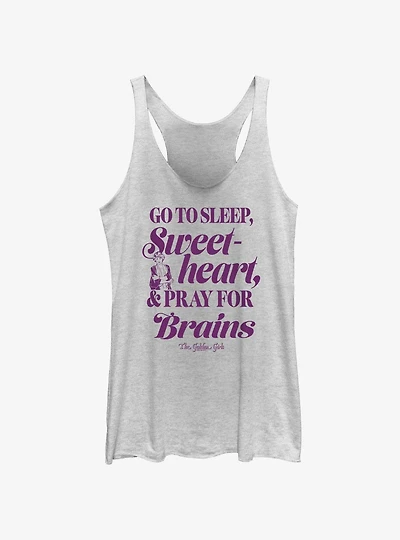 The Golden Girls Pray For Brains Girls Tank