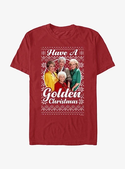 The Golden Girls Golden Ugly Christmas T-Shirt