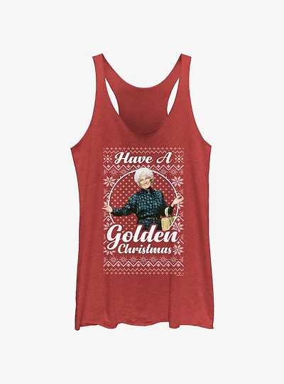 The Golden Girls Sophia Ugly Christmas Girls Tank