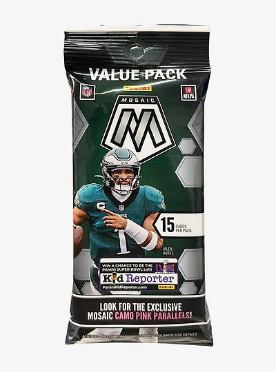 Panini Mosaic NFL Football Trading Cards Pack