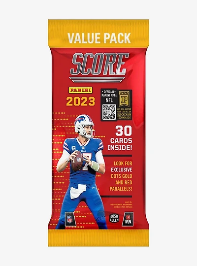 Panini 2023 Score NFL Trading Card Value Pack