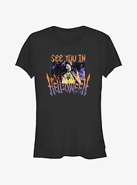 Stranger Things Eddie Munson See You In Helloween Girls T-Shirt