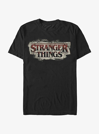 Stranger Things Drippy Blood Logo T-Shirt
