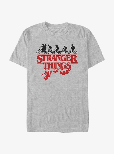 Stranger Things Upside Down Logo T-Shirt