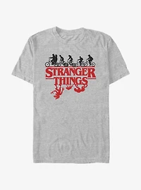 Stranger Things Upside Down Logo T-Shirt