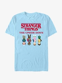 Stranger Things Upside Down Pixelated T-Shirt