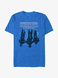 Stranger Things Upside Down Bike On T-Shirt