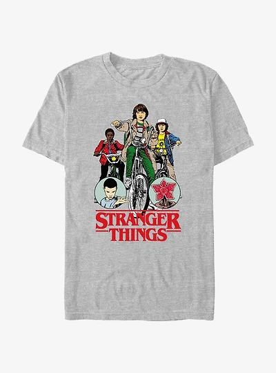 Stranger Things Bike Boys T-Shirt