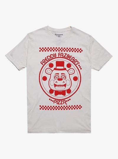 Five Nights At Freddy's Pizza Logo T-Shirt