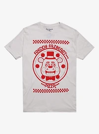 Five Nights At Freddy's Pizza Logo T-Shirt