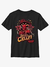 Stranger Things Vecna Stay Creepy Youth T-Shirt