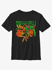 Stranger Things Thrills & Chills Dustin and Eddie Youth T-Shirt