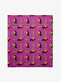 Killer Klowns From Outer Space Rudy Throw Blanket