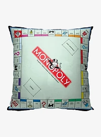 Monopoly Board Printed Throw Pillow