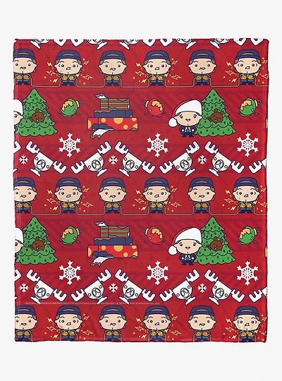 National Lampoon's Christmas Vacation Clarkmas Christmas Silk Touch Throw Blanket