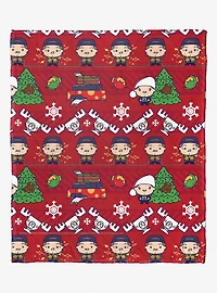 National Lampoon's Christmas Vacation Clarkmas Christmas Silk Touch Throw Blanket