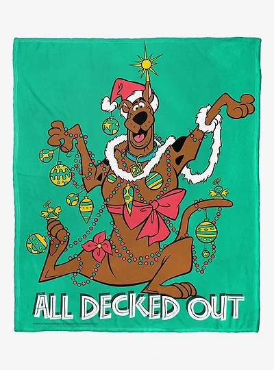 Scooby-Doo! All Decked Out Silk Touch Throw Blanket