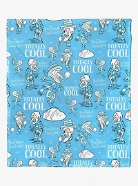 The Year Without A Santa Claus Totally Cool Silk Touch Throw