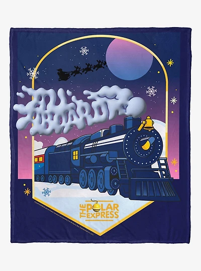 The Polar Express All Aboard Silk Touch Throw Blanket