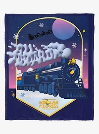 The Polar Express All Aboard Silk Touch Throw Blanket