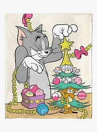 Tom And Jerry Mouse Tree Silk Touch Throw