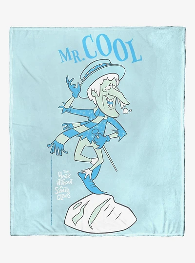 The Year Without A Santa Claus Mr Cool Silk Touch Throw