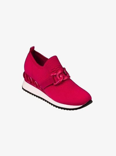 Boston Wedge Sneaker Fuchsia