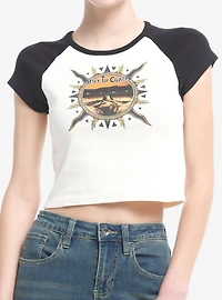 Alice In Chains Dirt Album Cover GIrls Baby Raglan T-Shirt