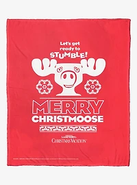 National Lampoon's Christmas Vacation Christmoose Time Silk Touch Throw Blanket