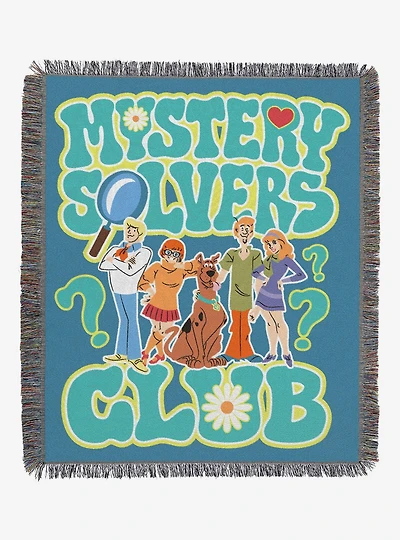 Scooby-Doo! Mystery Solvers Tapestry Throw