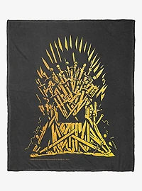 Game Of Thrones Golden Throne Silk Touch Throw Blanket
