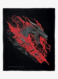 Game Of Thrones Fire And Blood Silk Touch Throw Blanket