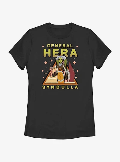 Star Wars: Forces of Destiny General Hera Triangle Womens T-Shirt