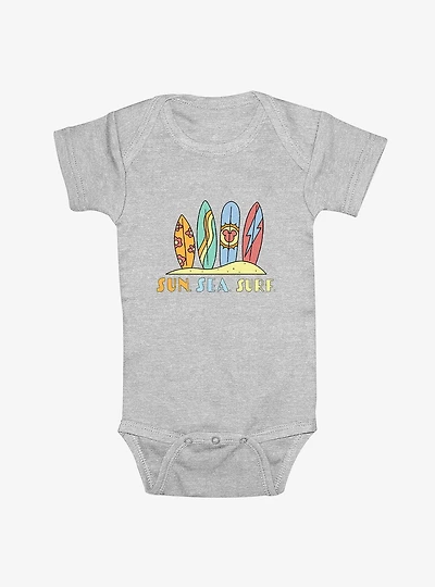 Disney Mickey Mouse Surf Boards Infant Bodysuit