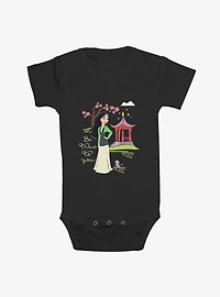 Disney Mulan Be True To You Infant Bodysuit
